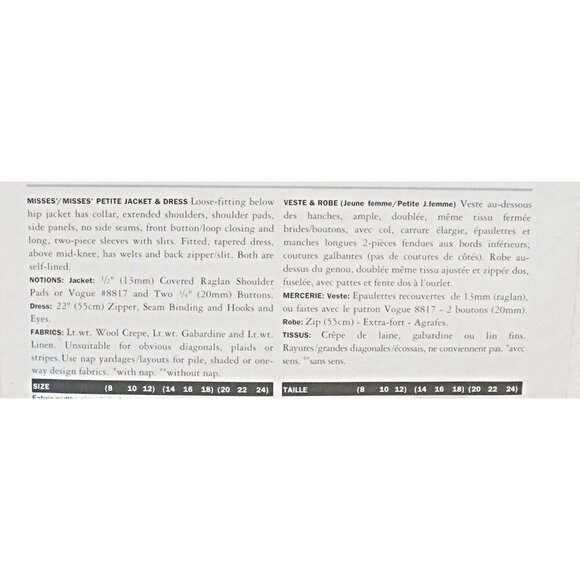 Vintage Vogue Sewing Pattern 1962 Designer Oscar de la Renta Shift Dress & Match - Picture 2 of 5